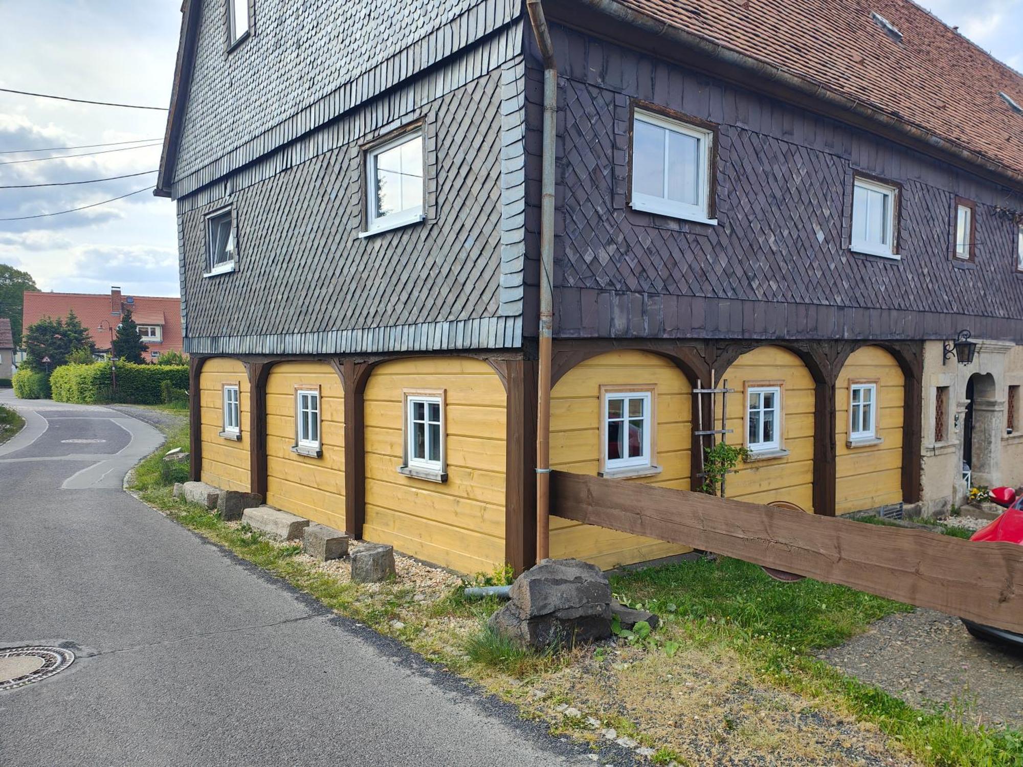 Ferienwohnung Zittauer Gebirge 월터스도프 외부 사진
